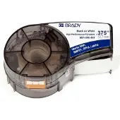 Brady M21-375-488 ruban polyester noir sur blanc 9,53 mm x 6,40 m (d'origine)