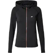 4F Femmes, Pull-over, Sweat-shirt femme noir profond H4Z21 BLDF012 20S M, Noir, (M)