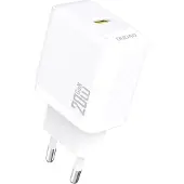 Dudao A26EU Adapter 20Watt GaN 1xUSB-C Hvid