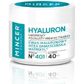 Mincer Pharma Hyaluron Crème semi-grasse apaisante pour le visage No. 401, 50 ml