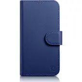 ICarer Etui portefeuille 2en1 Couverture iPhone 14 Plus Anti-RFID Leather Flip Case Blue (WMI14220727-BU) (Apple iPhone 14 Plus), Coque pour téléphone portable, Bleu