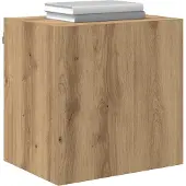vidaXL Étagères murales TV 2 pcs Chêne Artisan 40,5x30x40cm Bois composite