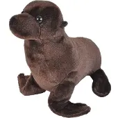 Wild republic Mini Sea Lion Plush Gris