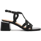 Gioseppo Crescent Heel Sandals Noir EU 36 Femme