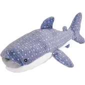 Wild republic Ecokins Whale Shark Plush Bleu M