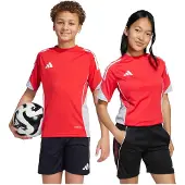 Adidas T-Shirt fonctionnel 'Tiro 25 Competition ' rouge / blanc