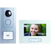 M-E Modern-Electronics modern-electronics VISTUS VD ALU-6710 S Interphone-portier vidéo filaire argent (41174)