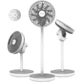 Cecotec Energysilence 2600 Sunflower 3in1 Standing Fan 22w Noir One Size / EU Plug 220V
