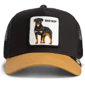GOORIN BROS. Casquette 'Gorra goorin negra/tostada rottweiller bad boy voi17 trucker cap 6' camel
