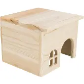Trixie Maisonnette En Bois Pour Hamsters - 15 X 12 X 15 Cm
