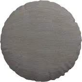 vidaXL Coussins De Siège 2 Pcs Gris Clair Ø 50 Cm