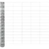 vidaXL Grillage argenté 25 x 1,4 m en acier galvanisé