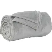 vidaXL Jeté Gris 220 x 240 cm Toison