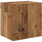 vidaXL Meuble TV mural en vieux bois 40,5x30x40cm Bois composite