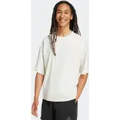 Adidas Soft Lux Short Sleeve T-shirt Blanc S / Regular Homme