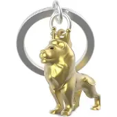 Metalmorphose Porte-clés Lion, Argent