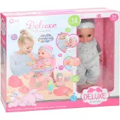 Lobbes Deluxe Poppenset Etenstijd