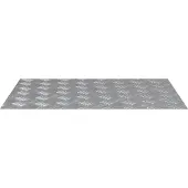 vidaXL Escalier Marche à angle droit 2 pcs Argent 70 x 50 cm Aluminium