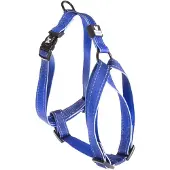 Martin sellier Harnais Pour Chien Nylon S 16x35/50 Cm Mixte Bleu