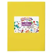 Colorations - Foam Vellen Geel, 10st.