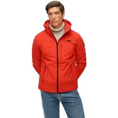 Superdry Homme Veste Trekker Soft Shell à Capuche Orange Taille: L