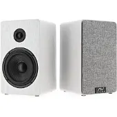 AVCOM 5" Bookshelf Speaker Pair White