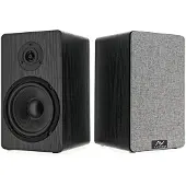 AVCOM 6" Bookshelf Speaker Pair Black