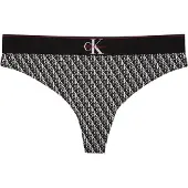 Calvin Klein Strings THONG femmes - Noir - EU M