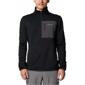 Columbia Hike Ii Half Zip Fleece Noir L Homme