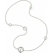 Breil Tj2318 Necklace Argenté Femme