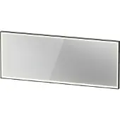 Duravit L-Cube Miroirs avec éclairage, angulaires, 1800x700x67mm, graphite aluminium mat, LC7386049490100