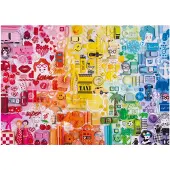 Educa Puzzle aux couleurs de l'école, 500 pièces, multicolore, pour enfants, multicolore, taille unique