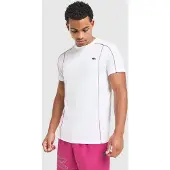 Lacoste T-shirt Piping - Blanc, Blanc