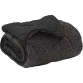 vidaXL Couette toutes saisons rembourrée anthracite 140 x 220 cm