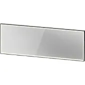 Duravit L-Cube Miroirs avec éclairage, angulaires, 2000x700x67mm, graphite aluminium mat, LC7387049490100