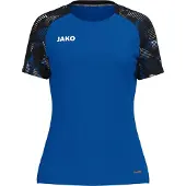 Jako T-shirt Sonic bleu roi/noir 38/40