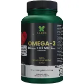 Lanco Nutritions Nutritions Oméga-3 + D3 + K2 MK-7, 60 gélules