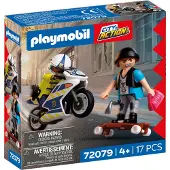 Playmobil City Action 72079 Course-poursuite en moto
