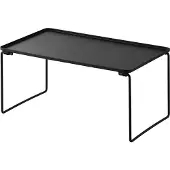 Yamazaki Stapelbares Klappregal M TOWER, Organisateurs de cuisine, Noir