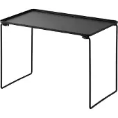 Yamazaki Étagère pliante empilable L Tower, Organisateurs de cuisine, Noir