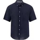 Fynch&Hatton 16046001 Short Sleeve Shirt Bleu L Homme