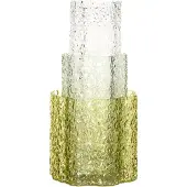 Hubsch Triple Vasen Grün/Klar (3er Set) (3x, 3.80 l)