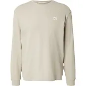 Calvin Klein Jeans Pull-over 'Long Sleeve Waffle' taupe