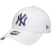 New Era League Ess 9forty New York Yankees Cap Blanc