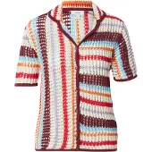 Topshop Cardigan 'GERDI' crème / bleu clair / lilas / bourgogne