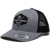 Surf Monkey Casquette de sport gris fumé