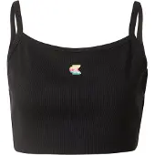 Calvin Klein Jeans Haut 'Pride Logo Cropped Cami' noir