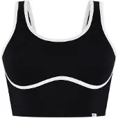 SMILODOX Soutien-gorge de sport noir