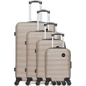 BlueStar - Set de 4 Valises LONDON-M 75 cm 4 Roues