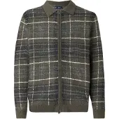 Gap Vestes en maille gris clair / olive / noir / blanc
